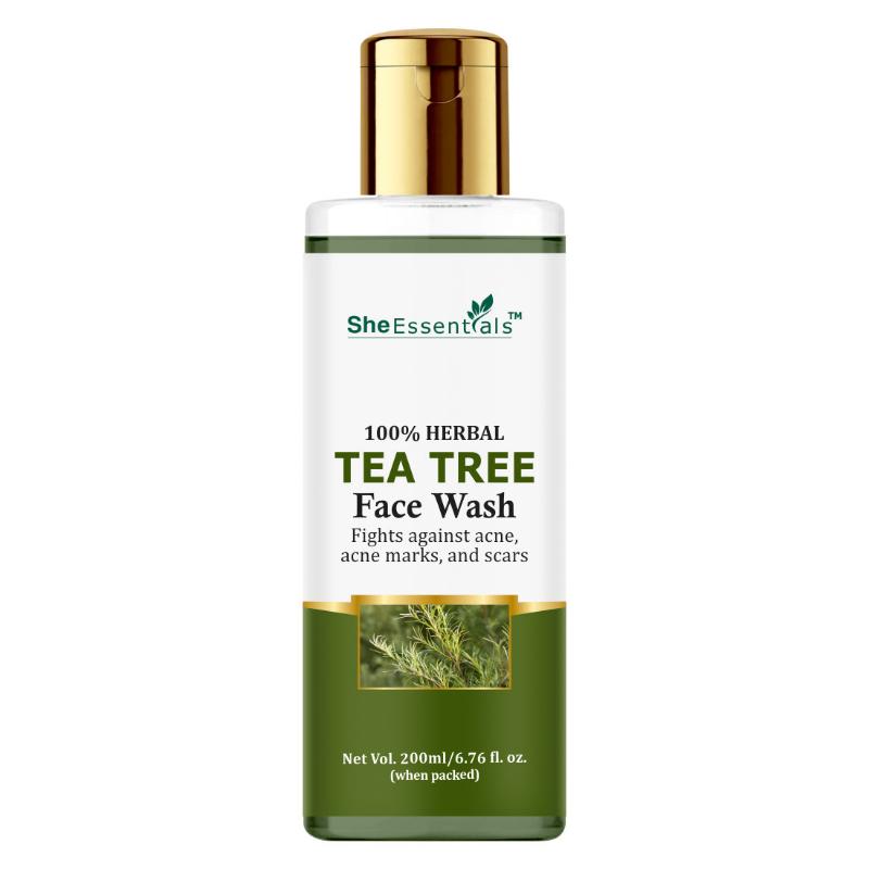 Tea Tree Oil Face Wash For Acne Control