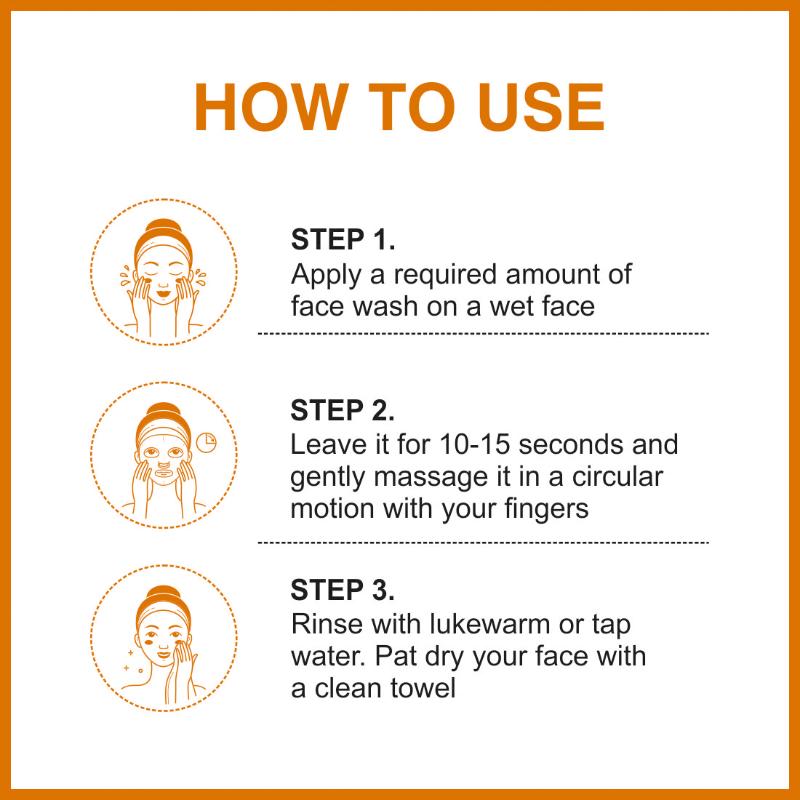 Vitamin C Face Wash For Glowing Skin