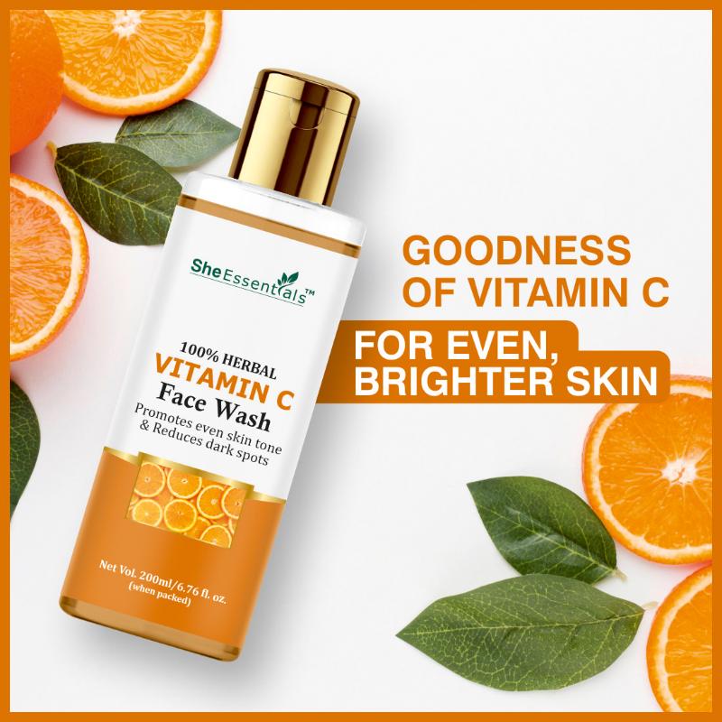 Vitamin C Face Wash For Glowing Skin