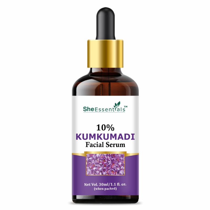 Kumkumadi Tailam Saffron Night Serum Face Oil For Skin Glow, Anti Aging, Dark Spots