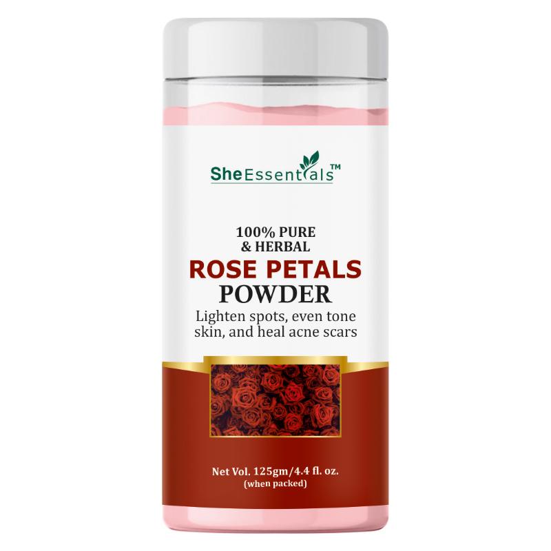 Rose Petals Powder For Face Pack & Mask - Men & Women