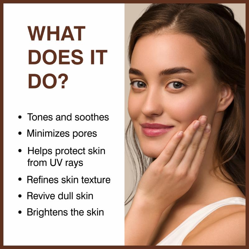 Coffee Face Serum For Hydration & Sun Damage Protection - Antioxidant-Rich