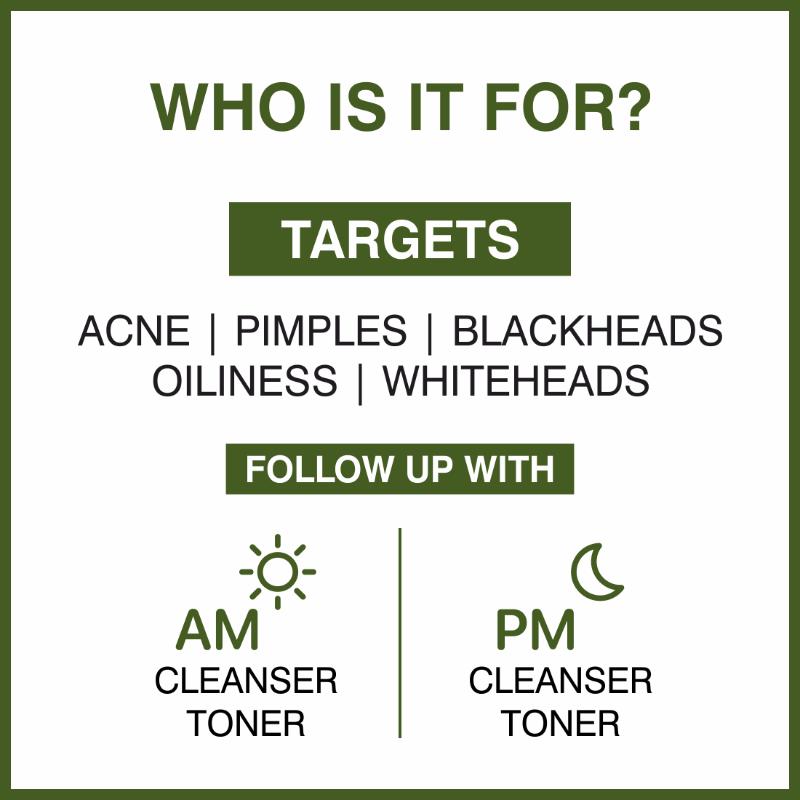 Anti-Acne Face Oil Serum With Tea Tree Oil