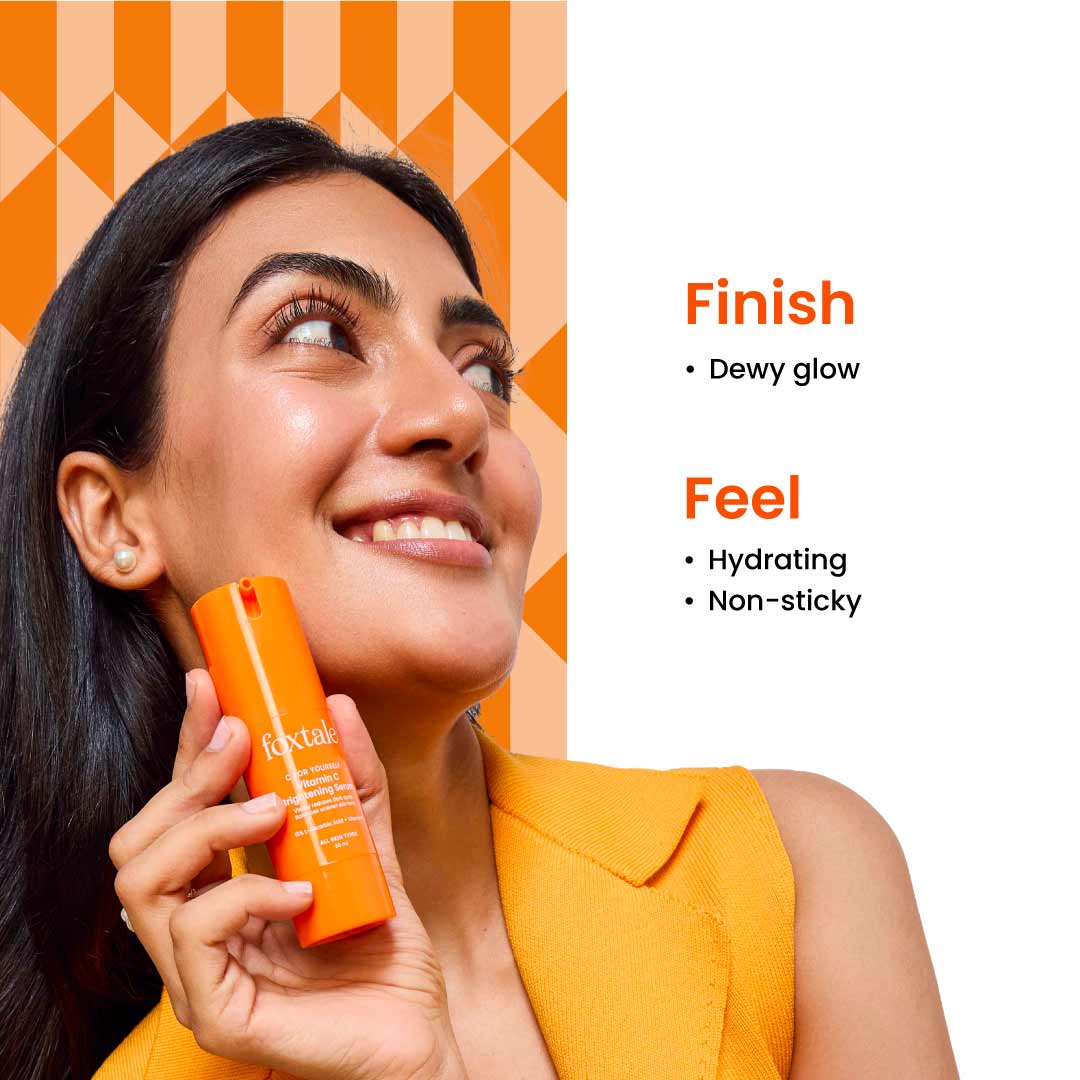 15% Vitamin C Face Serum for Glowing Skin, Pigmentation & Collagen Production