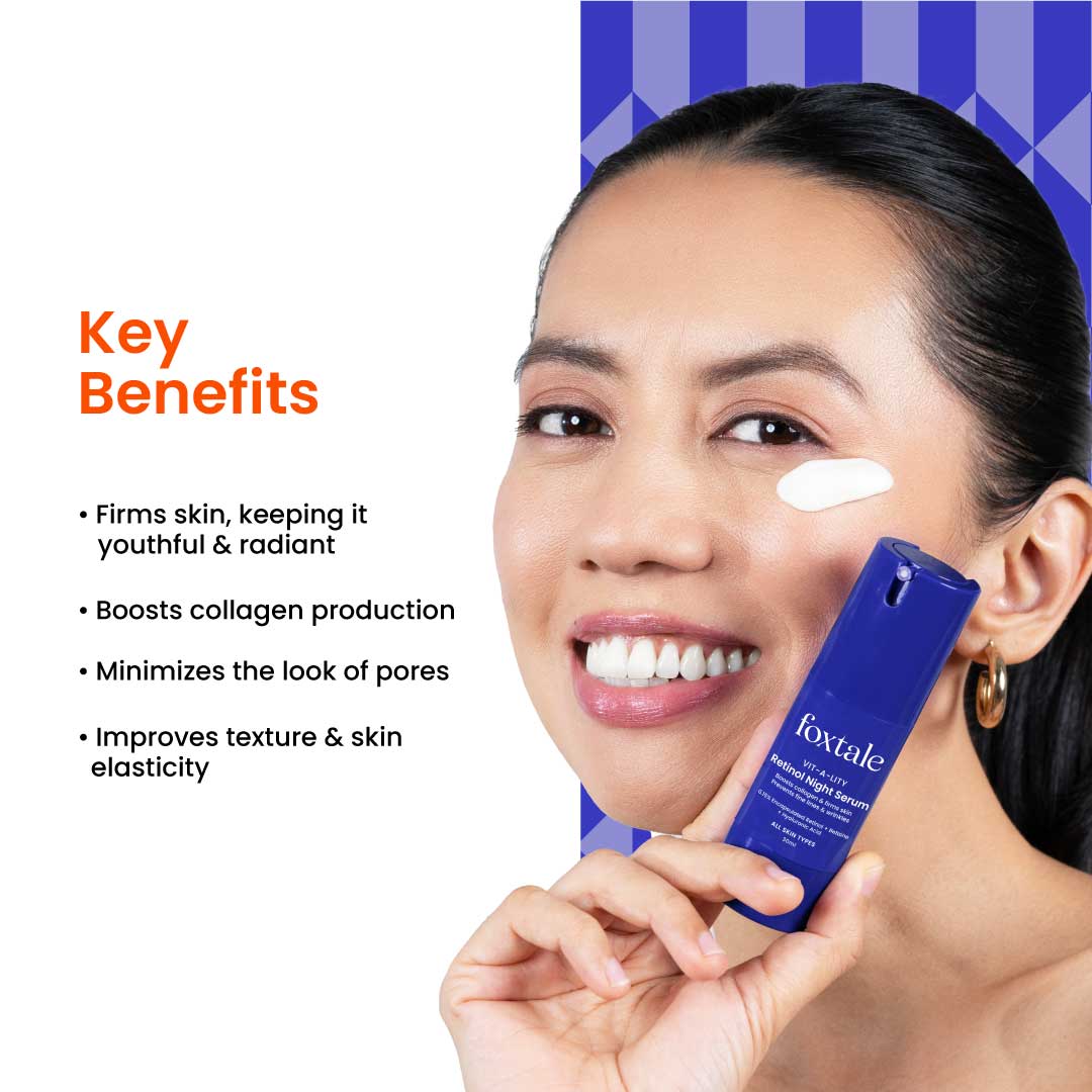 0.15% Retinol Face Serum for Collagen Boost, Anti-Aging, Treats Fine Lines & Wrinkles