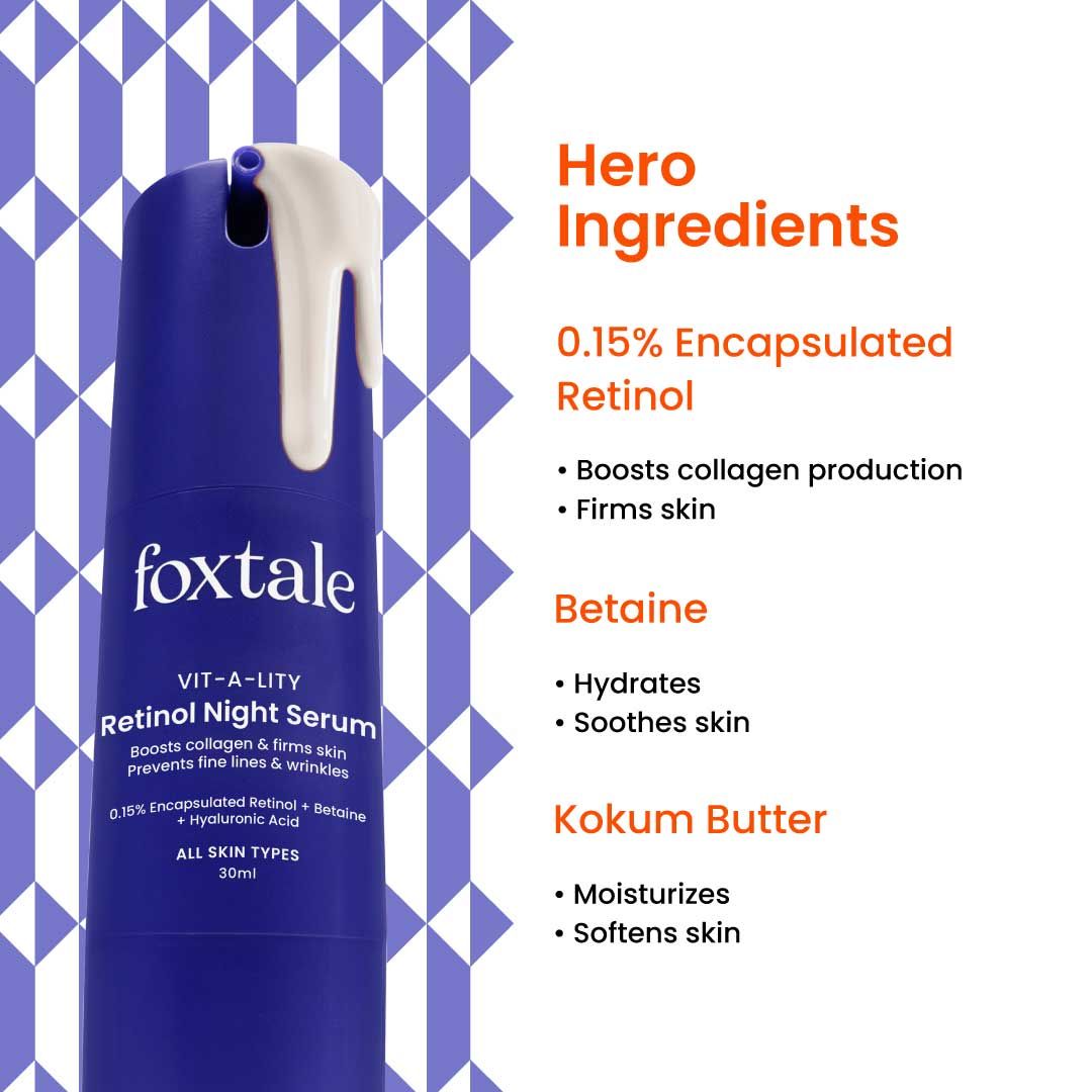 0.15% Retinol Face Serum for Collagen Boost, Anti-Aging, Treats Fine Lines & Wrinkles