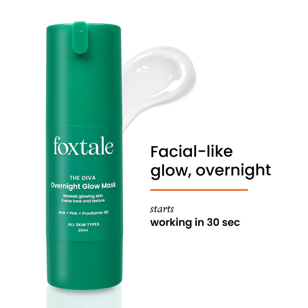 Overnight Glow Mask Glycolic & Lactic Acid