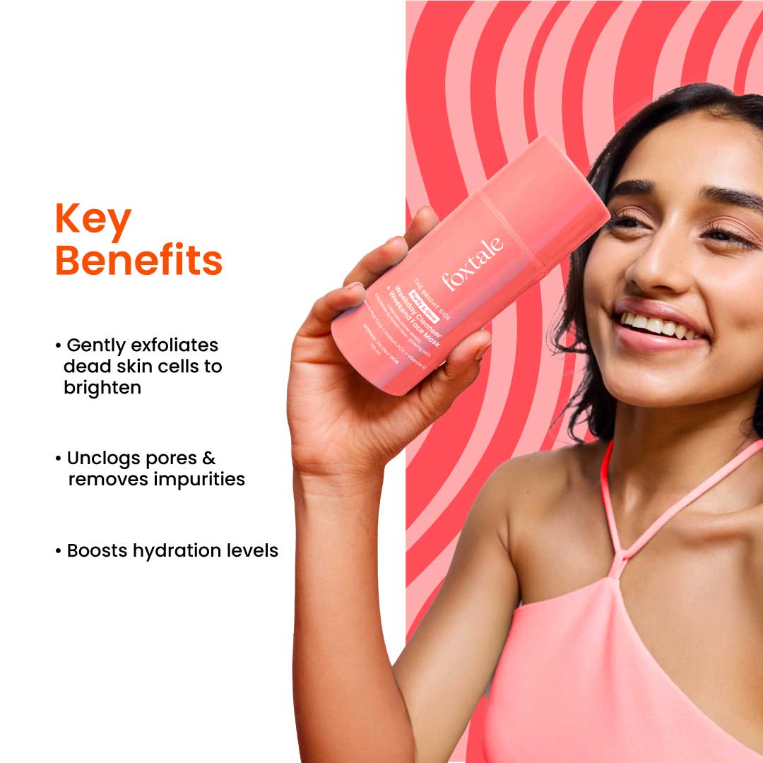 Purify & Glow Cleanser + Mask With French Pink Clay & Sodium