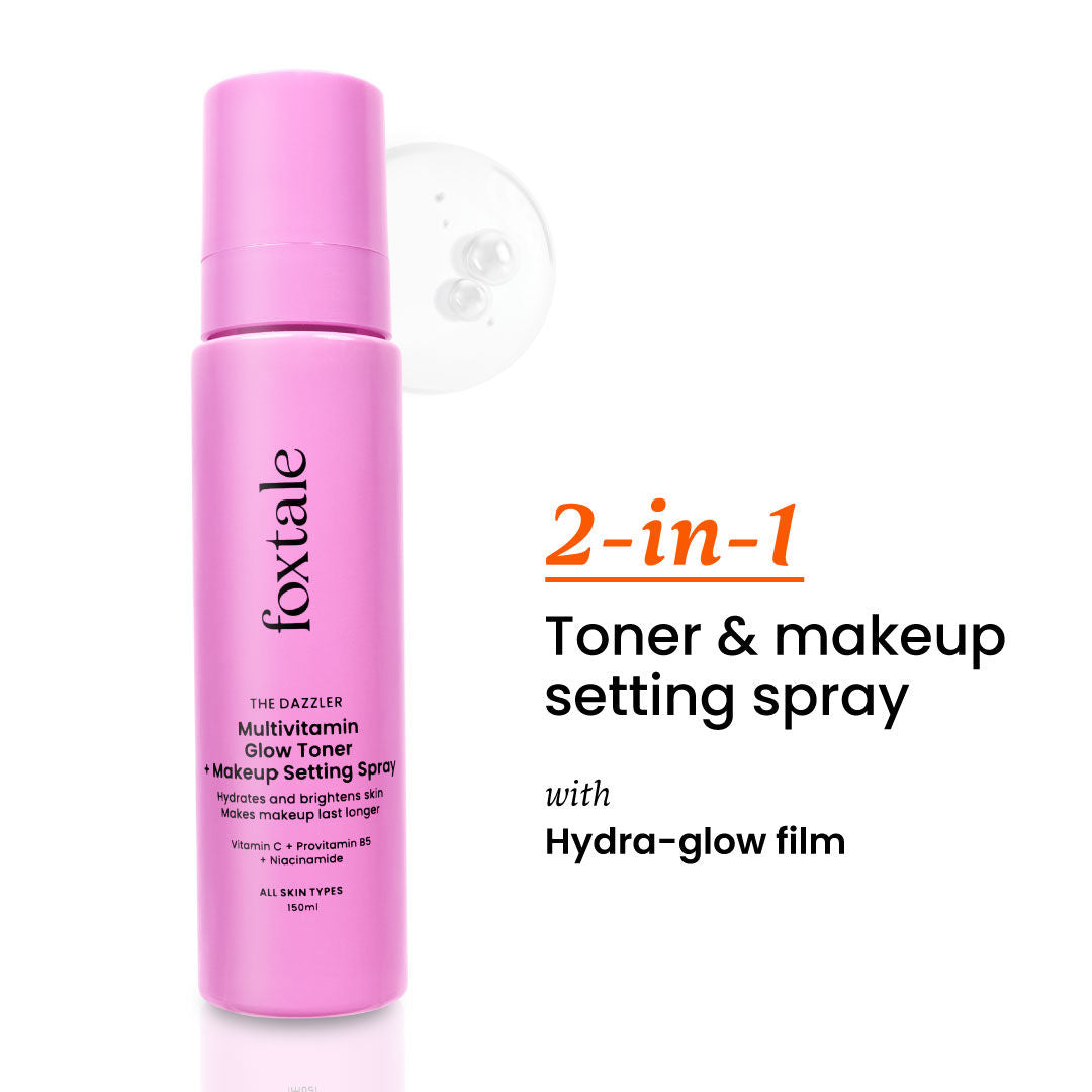 Multivitamin Glow Toner + Setting Spray Vitamin C & Niacinamide