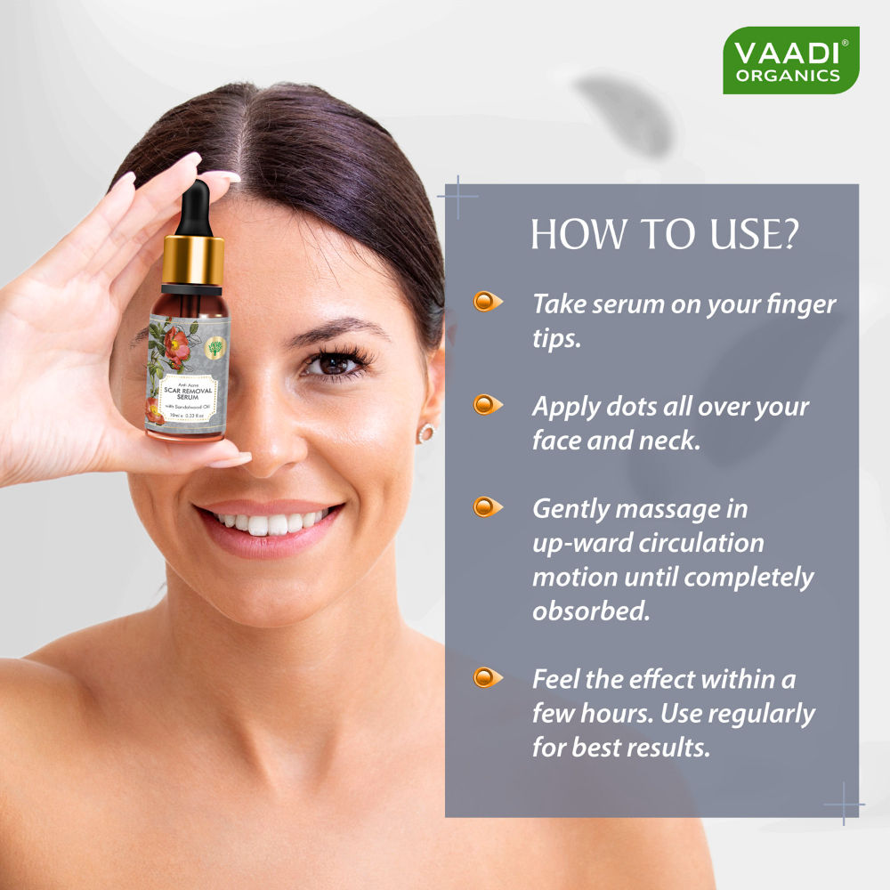 Anti Acne Scar Removal Serum With Sandalwood Oil