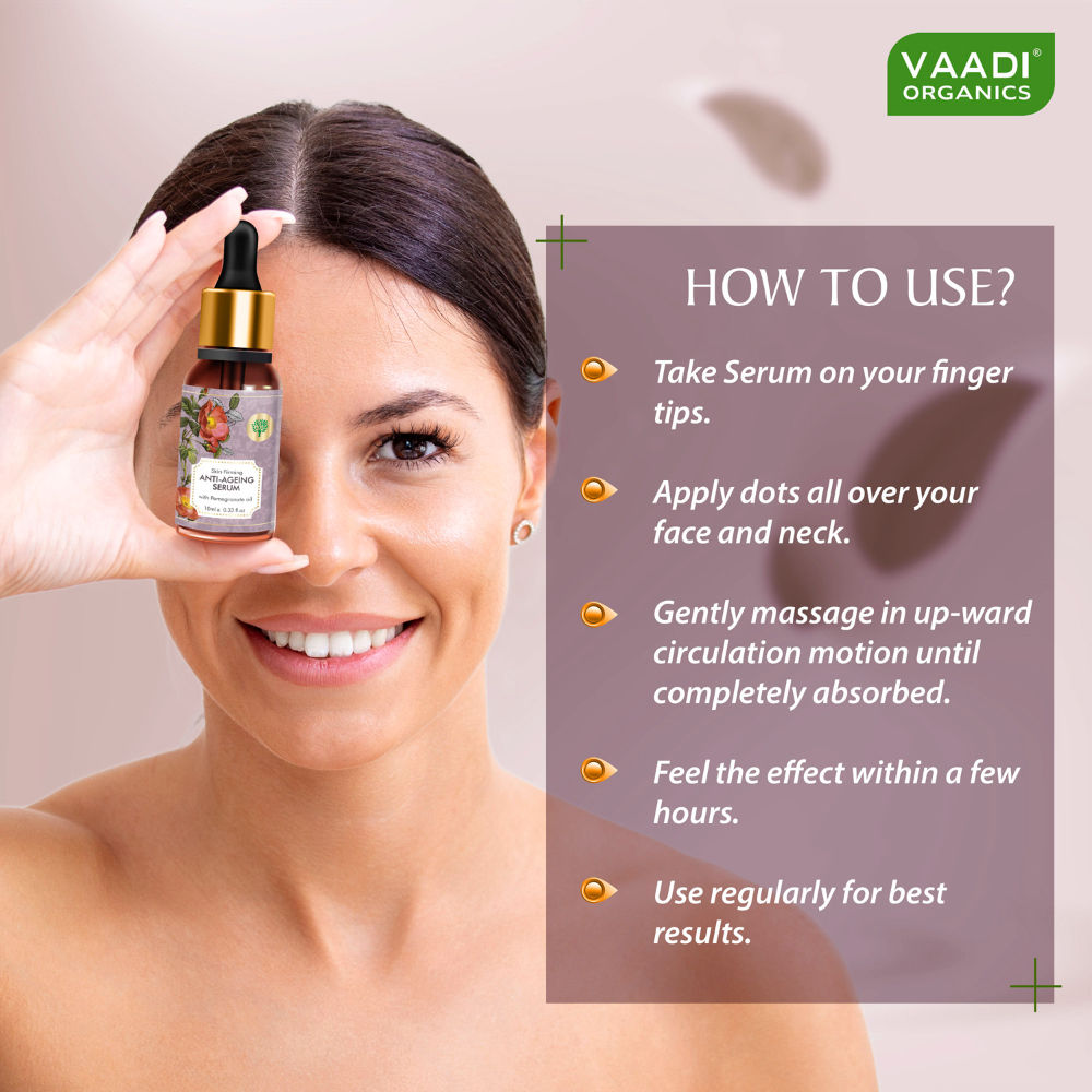 Skin Firming Anti Ageing Serum With Pomegranate Oil