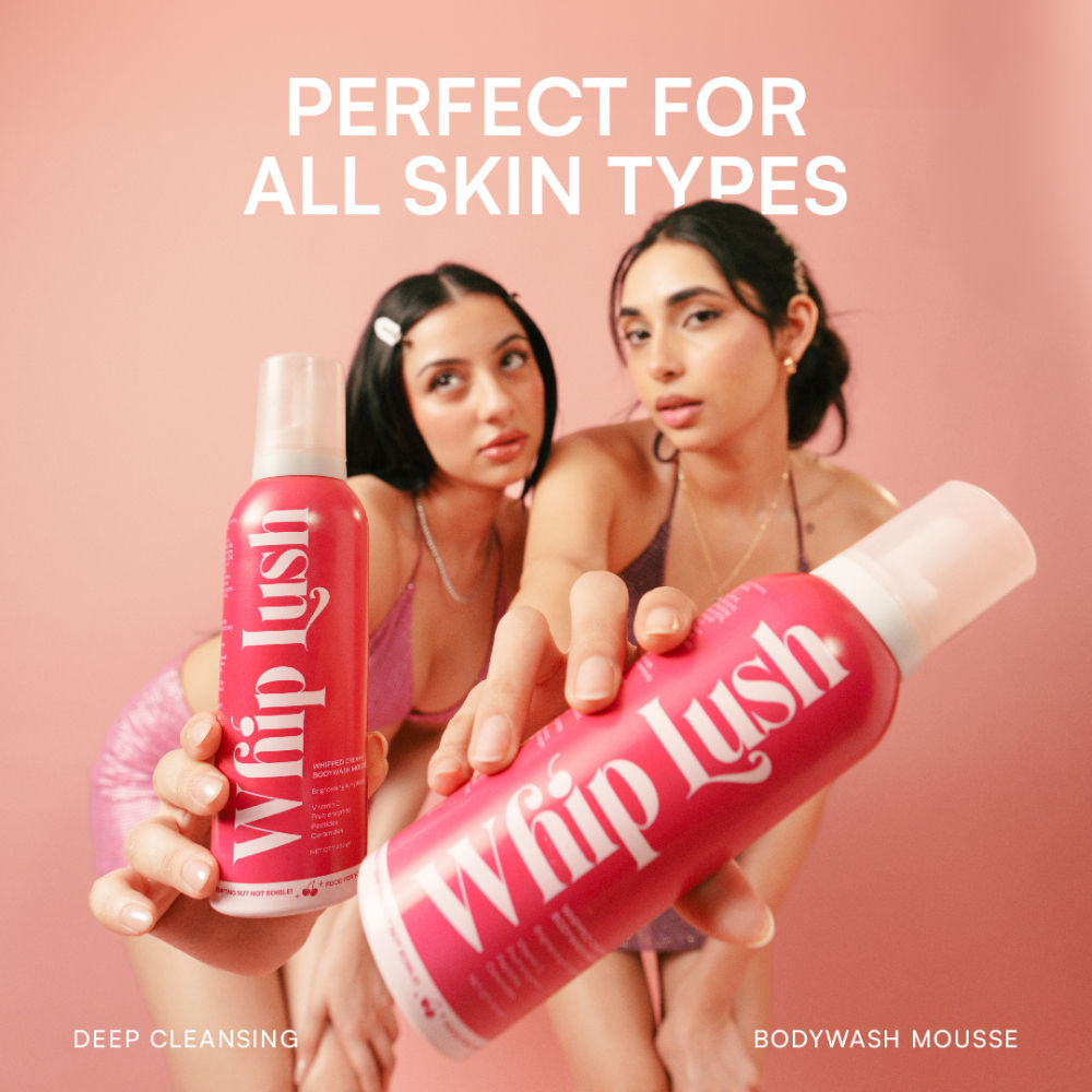Whip Lush, Lux Whipped Cream Body Wash & Shaving Cream, Cherry Scent