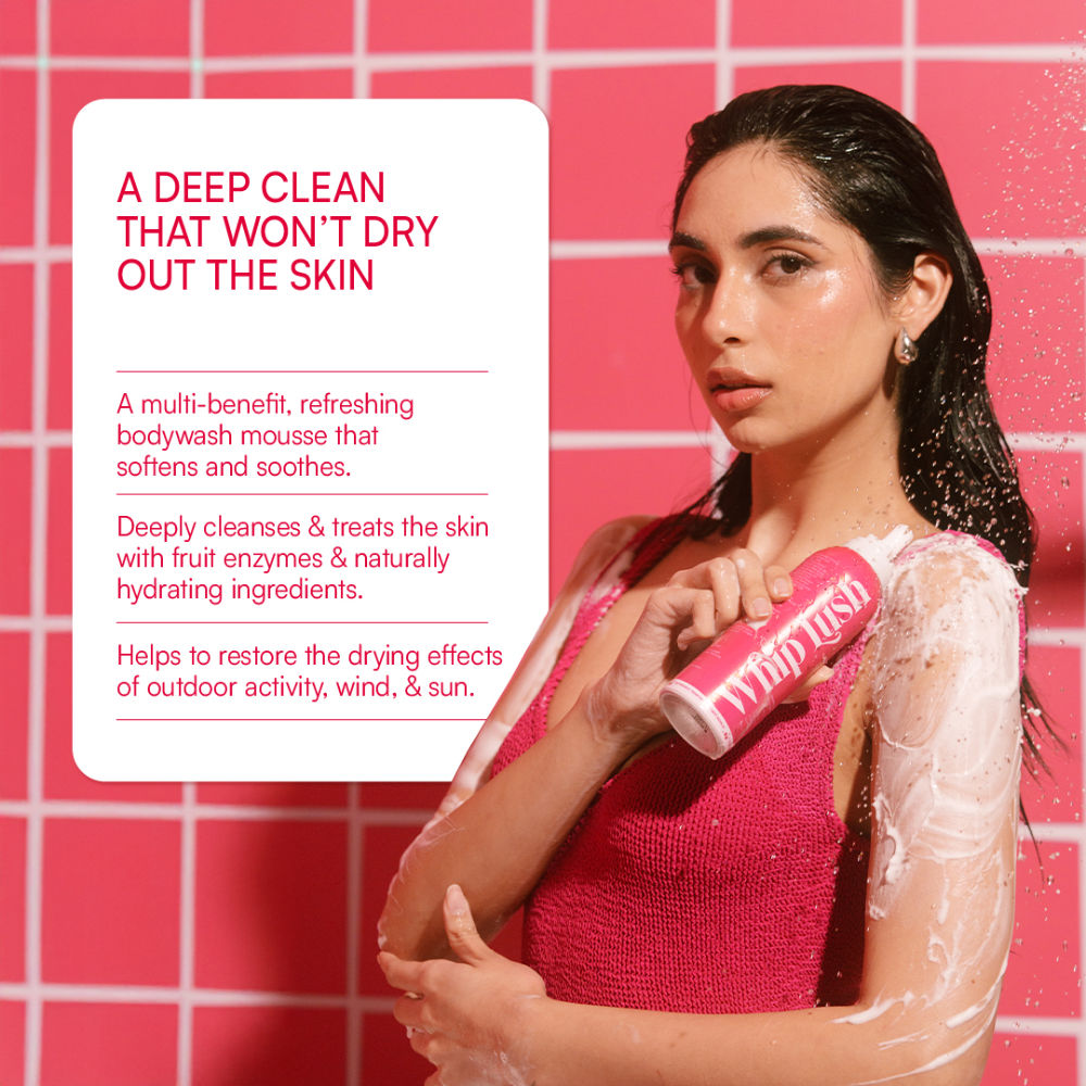 Whip Lush, Lux Whipped Cream Body Wash & Shaving Cream, Cherry Scent