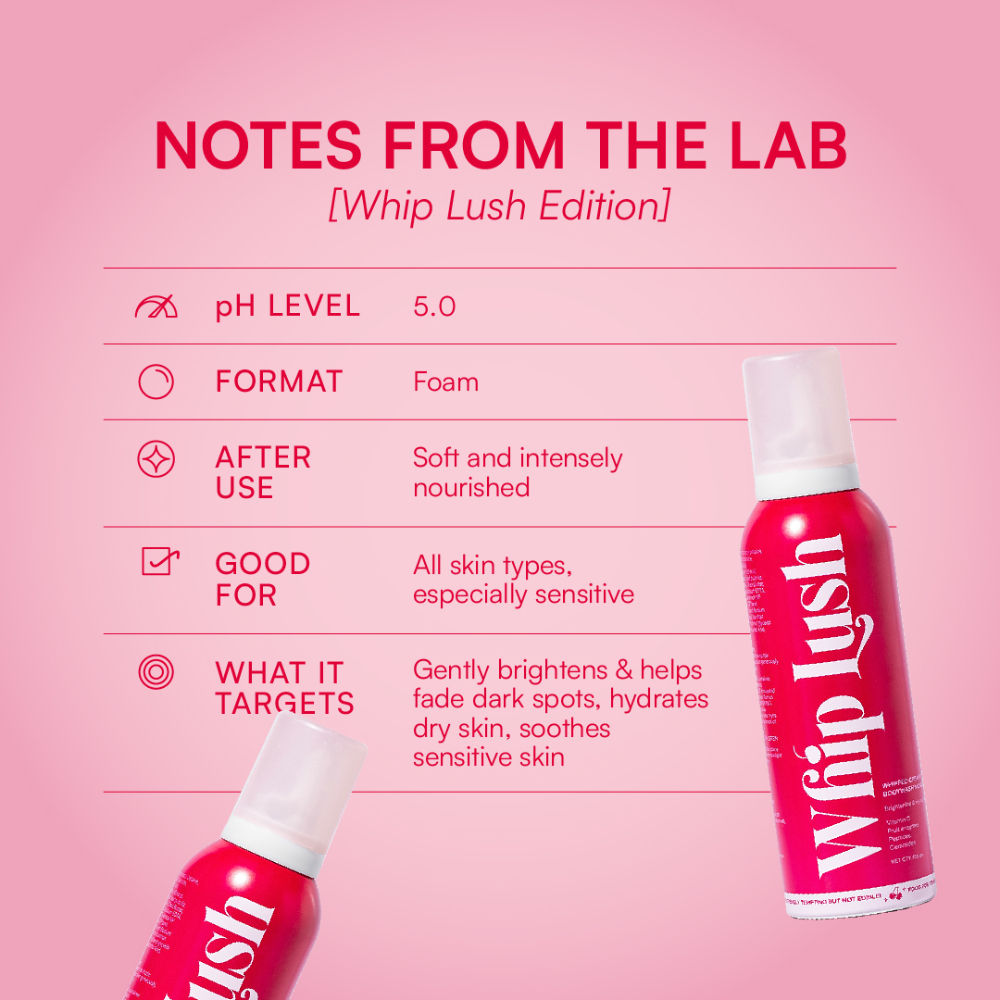 Whip Lush, Lux Whipped Cream Body Wash & Shaving Cream, Cherry Scent