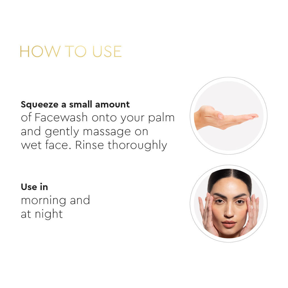 Anti Acne Face Wash With Salicylic Acid & Neem, Helps Reduce Spots & Checks Oil On Skin