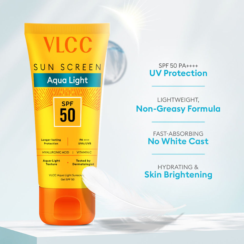 Aqua Light Sunscreen Gel SPF 50 PA++++