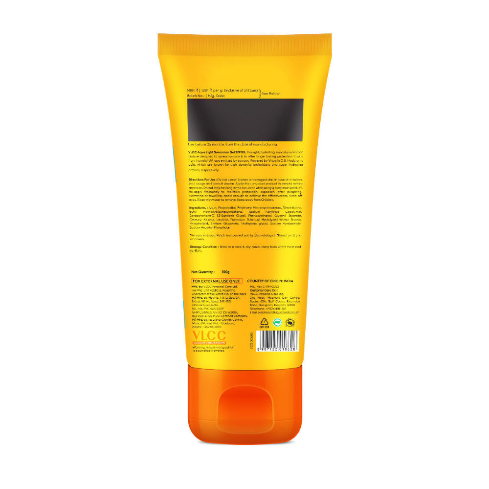 Aqua Light Sunscreen Gel SPF 50 PA++++