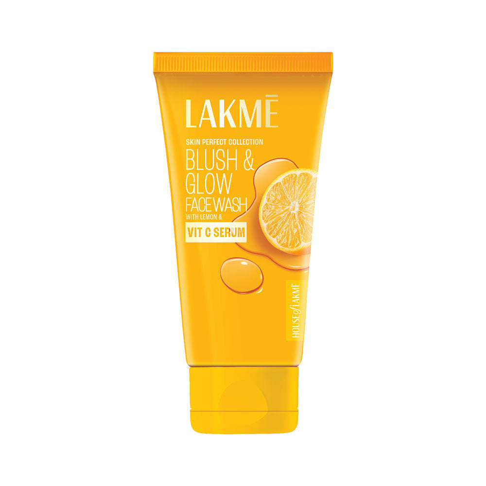 Blush & Glow Brightening Face Wash Lemon With Vitamin C Serum