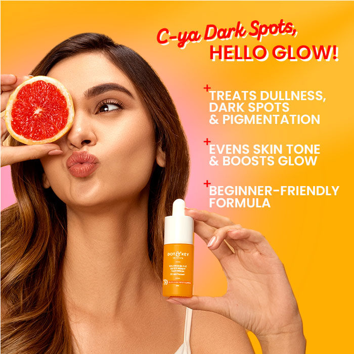 10% Vitamin C + E Face Serum With 5% Niacinamide, Fights Pigmentation & Dark Spots