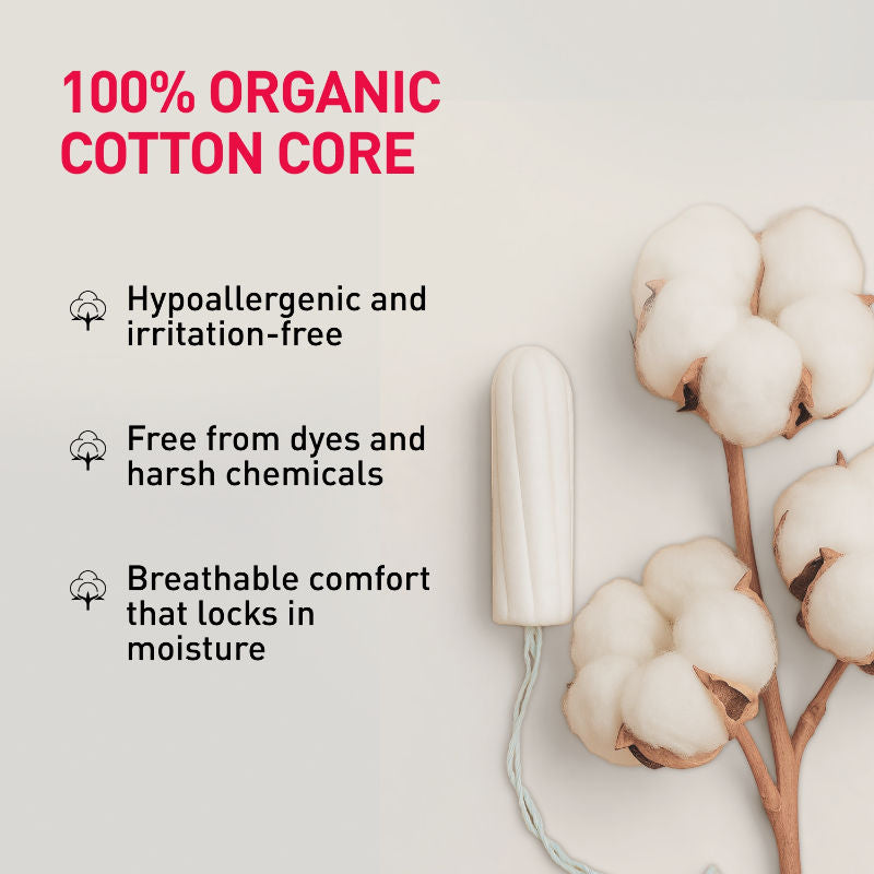 Fda Approved Non Applicator Tampons For Heavy Flow, Ultra Soft, Safe, & Biodegradable