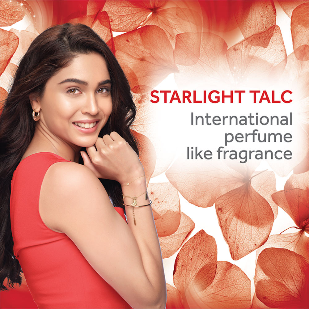 Starlight Perfumed Talc Powder Orchid & Jasmin Notes