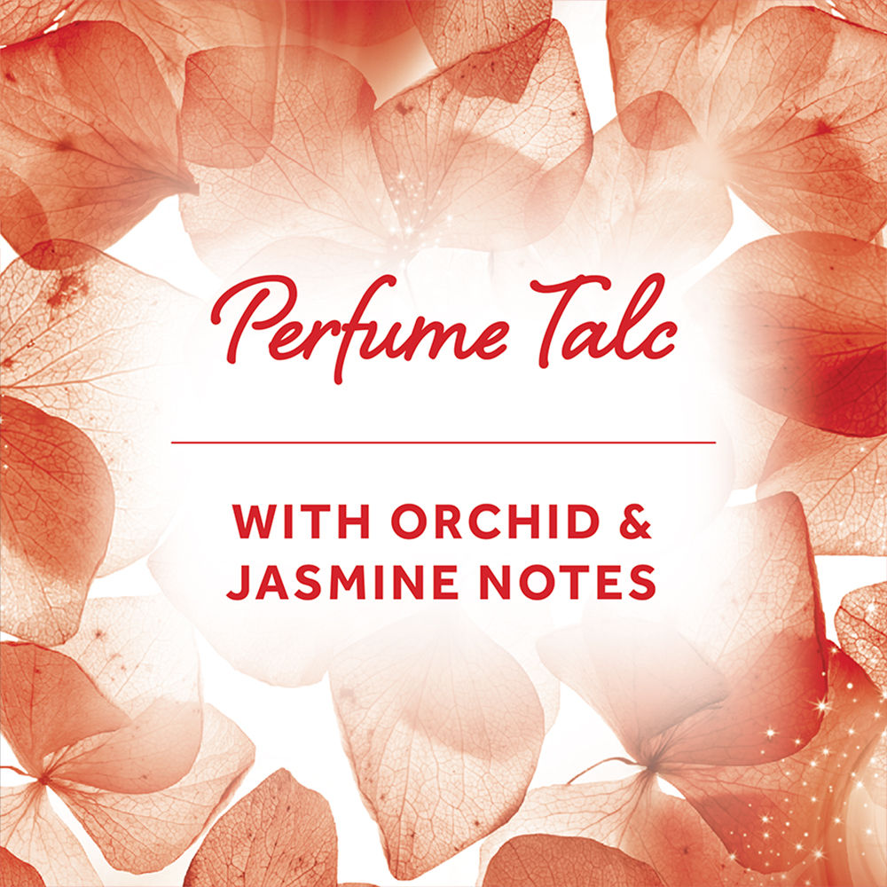 Starlight Perfumed Talc Powder Orchid & Jasmin Notes