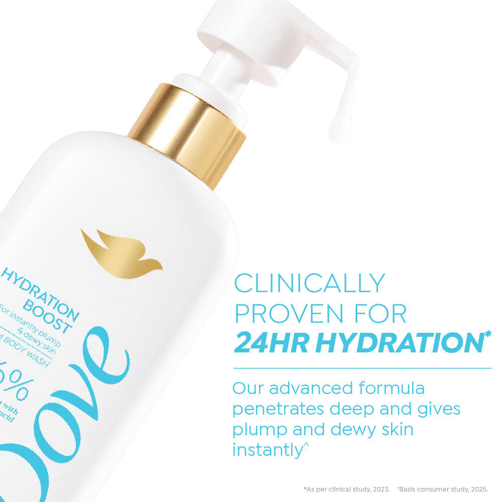 6% Hydrating Serum With Hyaluronic Acid Hydration Boost Bodywash
