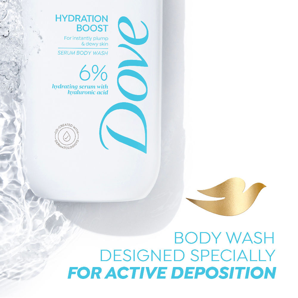 6% Hydrating Serum With Hyaluronic Acid Hydration Boost Bodywash