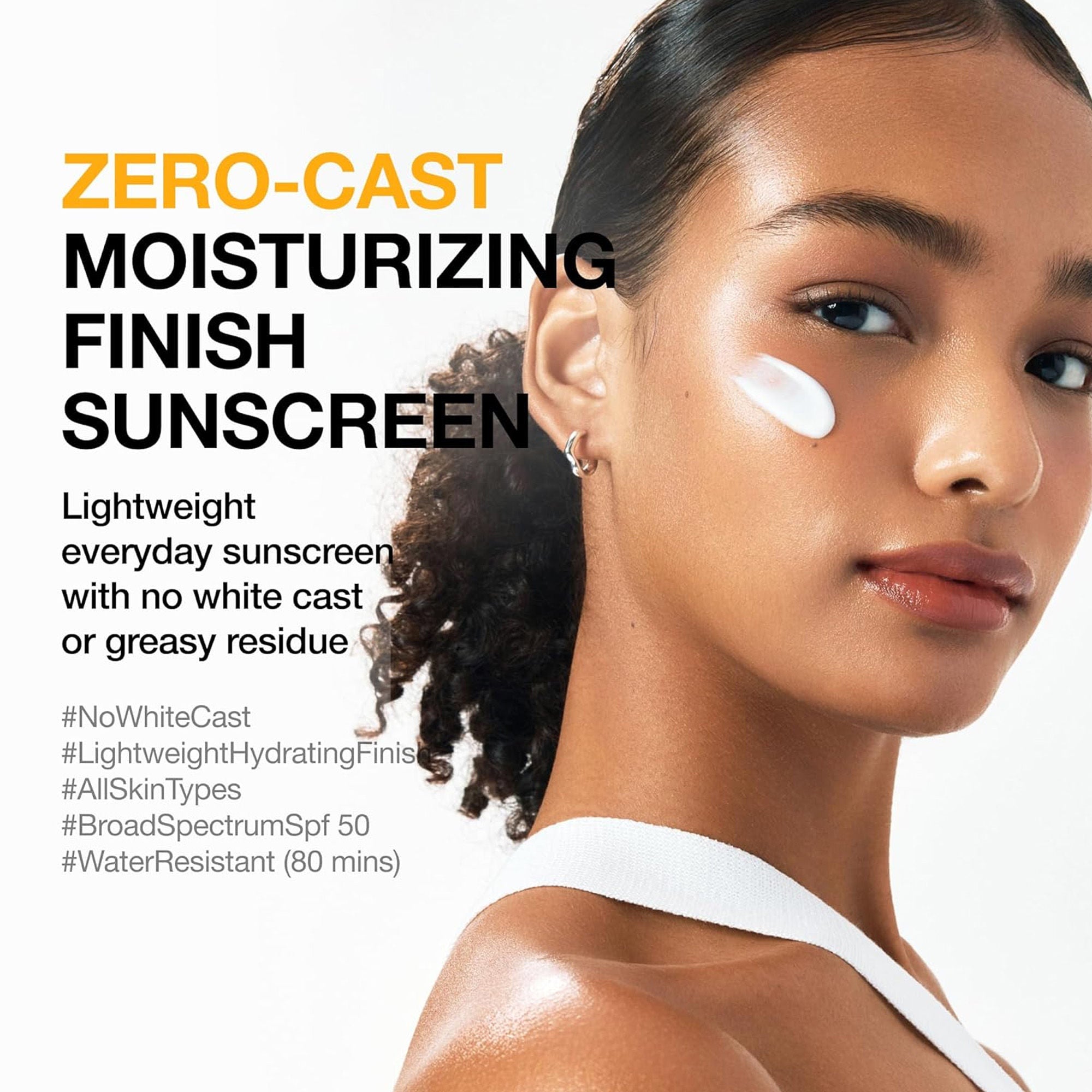 Zero-Cast Moisturizing Finish Sunscreen SPF50+ PA++++