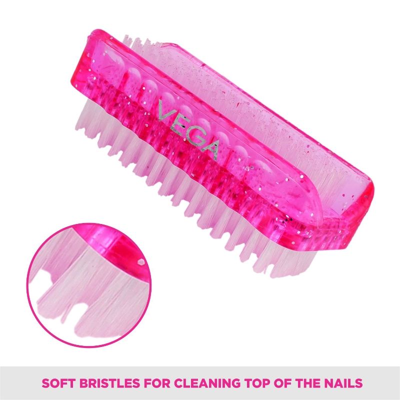 Dual Surface Nail Brush (NB-02) (Colour May Vary)