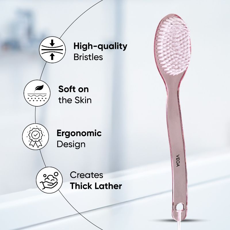 Luxury Bristle Bath Brush