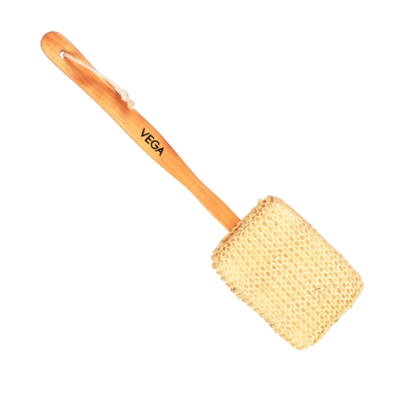 Sisal Sponge Bath Brush (NBA-1/4)