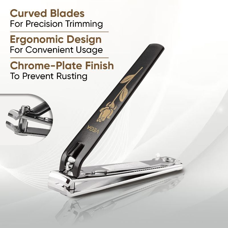 Large Nail Clipper Box - Black