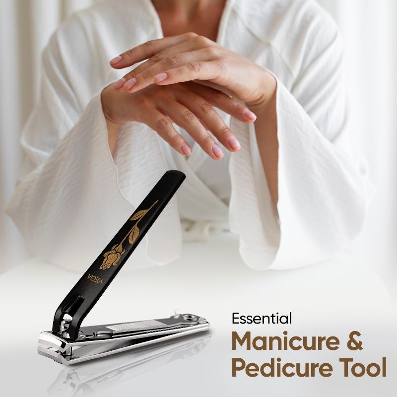 Large Nail Clipper Box - Black
