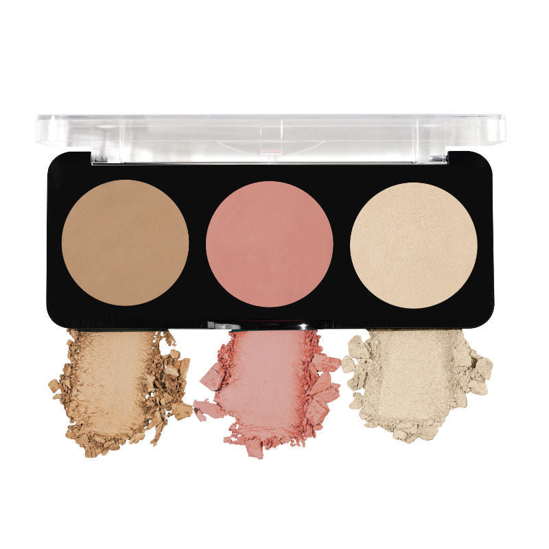 Cheek-A-Boo 3 In One Blushe Contour And Highlighter - 1