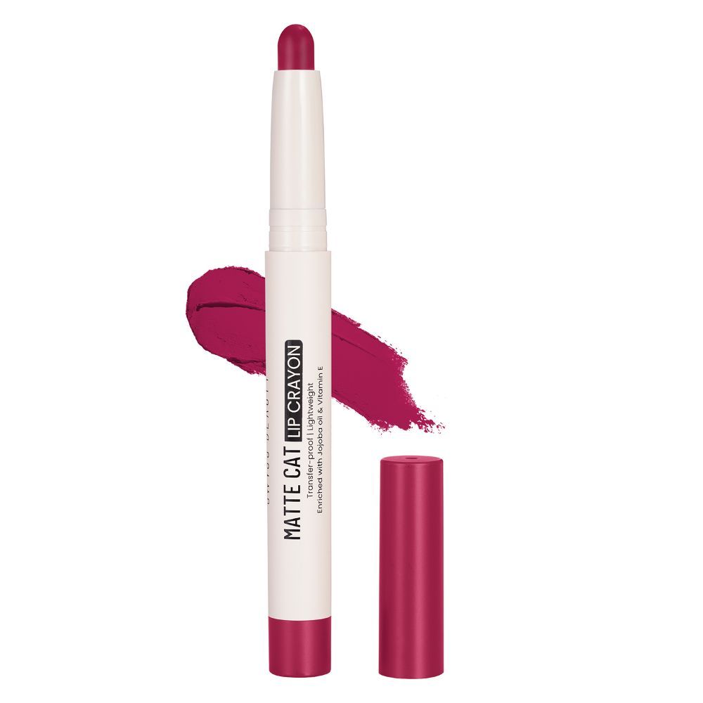 Non Transfer Matte Cat Lip Crayon - Sinful Scarlet