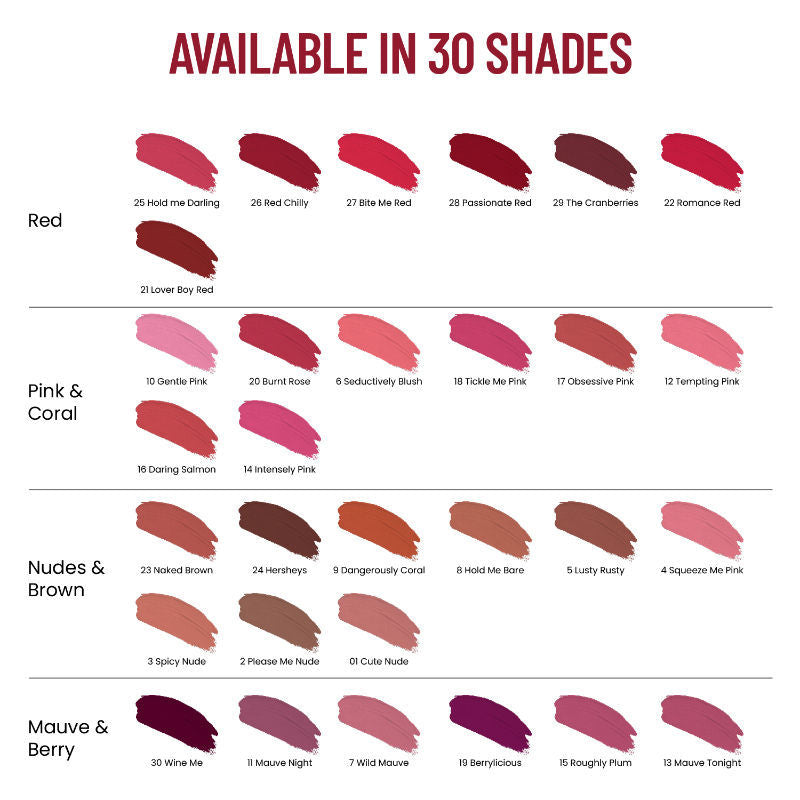 Hold Me Matte Liquid Lipstick