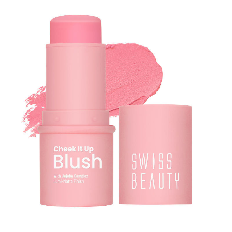 Cheek It Up Lumi-Matte Finish Blush - 1 High On Pink