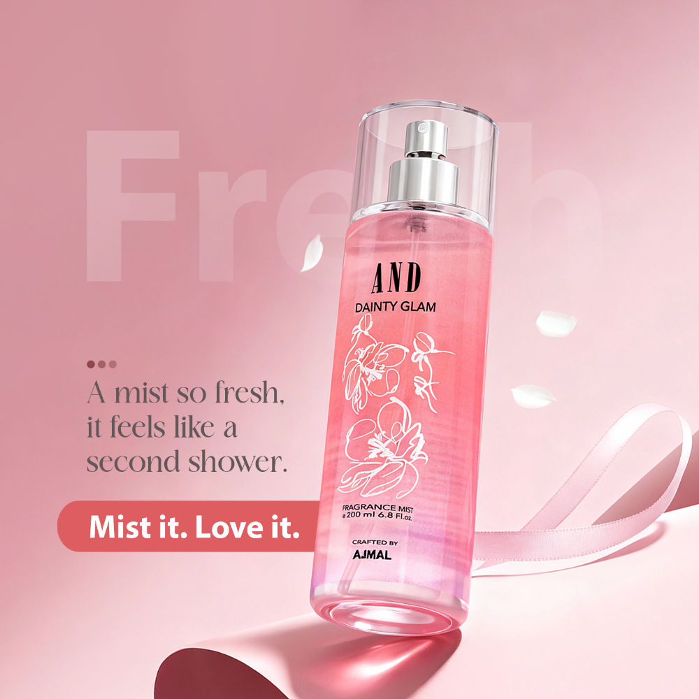And Dainty Glam Body Mist Perfume For Women