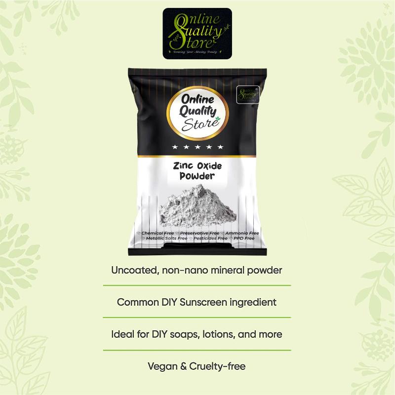 Zinc Oxide Powder Sunscreen For Face & Body