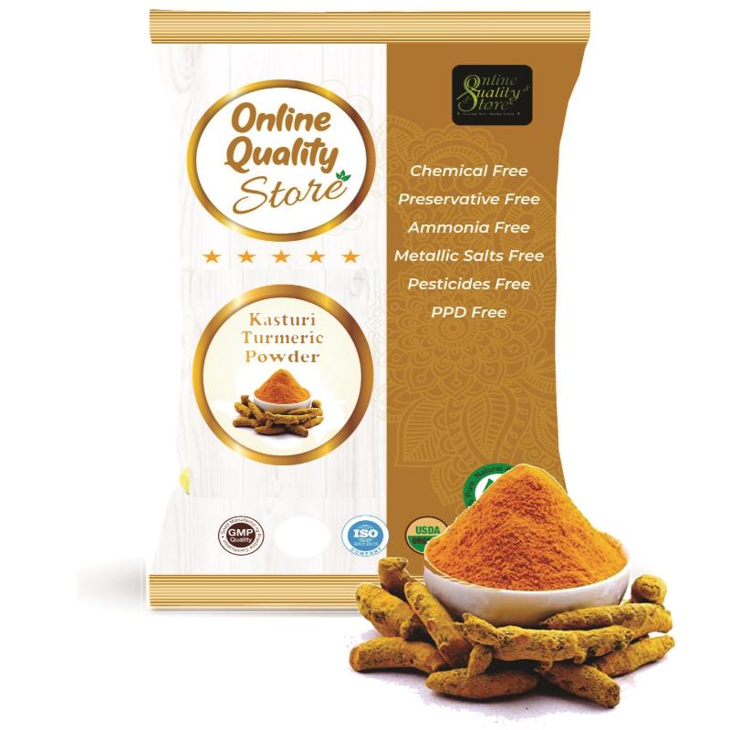 Kasturi Turmeric Powder, Chandan Powder & Mulethi Powder for Hair & Skin