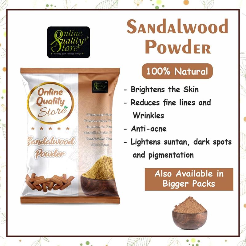 Multani Mitti, Chandan, Orange Peel, Neem & Rose Powder for Hair & Skin
