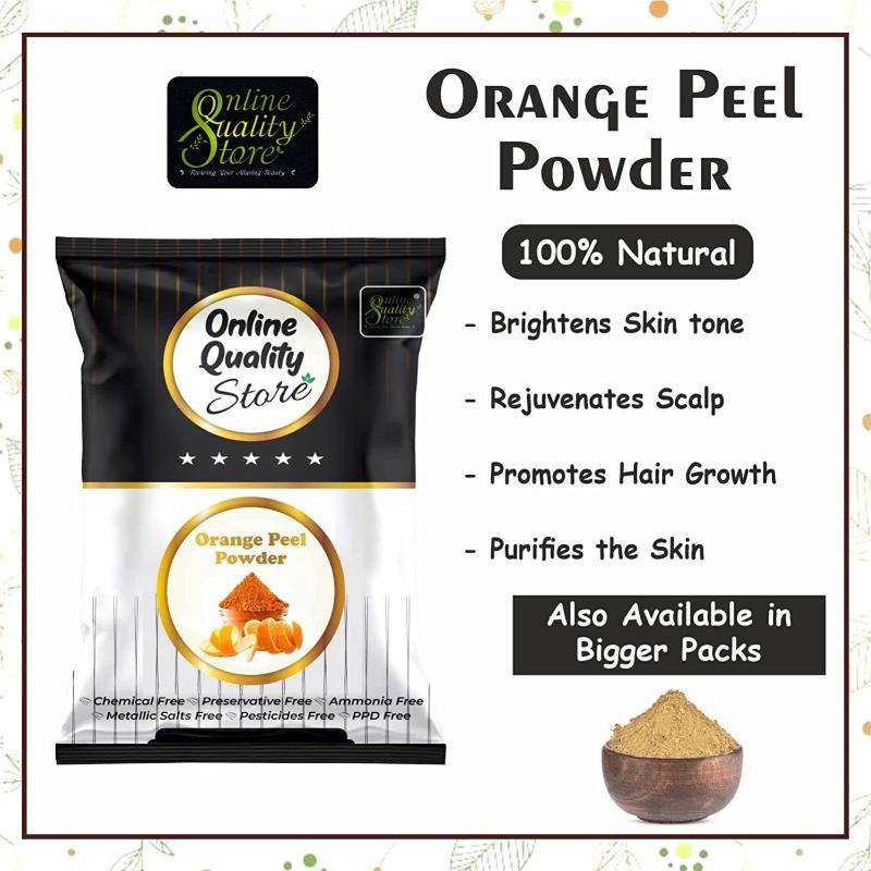 Multani Mitti, Chandan, Orange Peel, Neem & Rose Powder for Hair & Skin