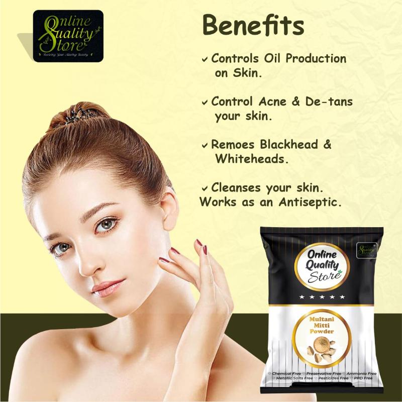 Pure Multani Mitti Powder For Hair & Skin