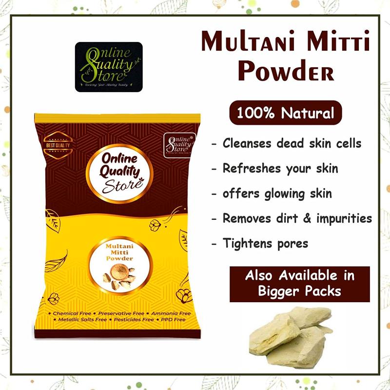 Pure Multani Mitti Powder & Neem Powder For Hair & Skin