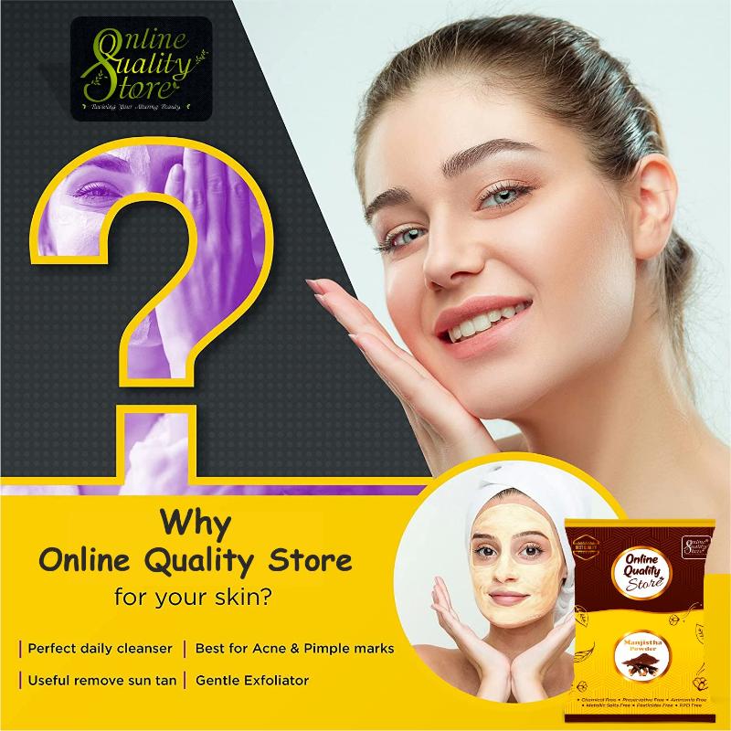 Manjistha Powder Pure & Natural For Hair & Skin