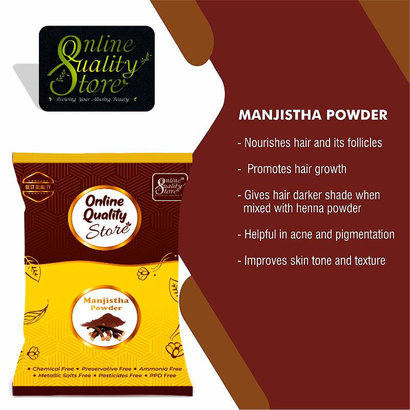 Manjistha Powder Pure & Natural For Hair & Skin