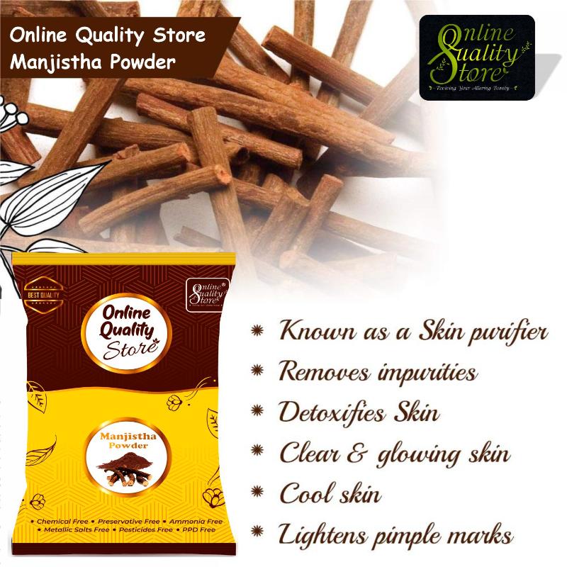 Manjistha Powder Pure & Natural For Hair & Skin