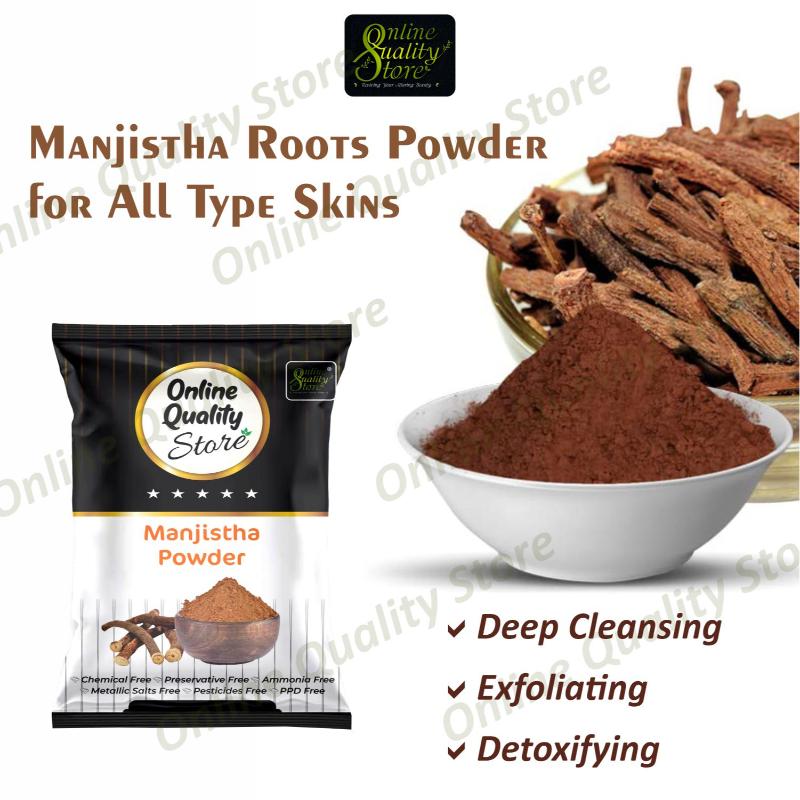 Organic Manjistha Powder For Hair & Skin Rubia Cordifolia
