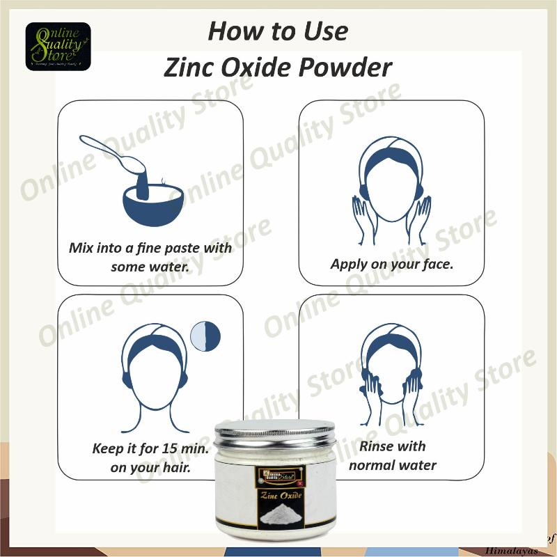 Zinc Oxide Powder Sunscreen Face Pack